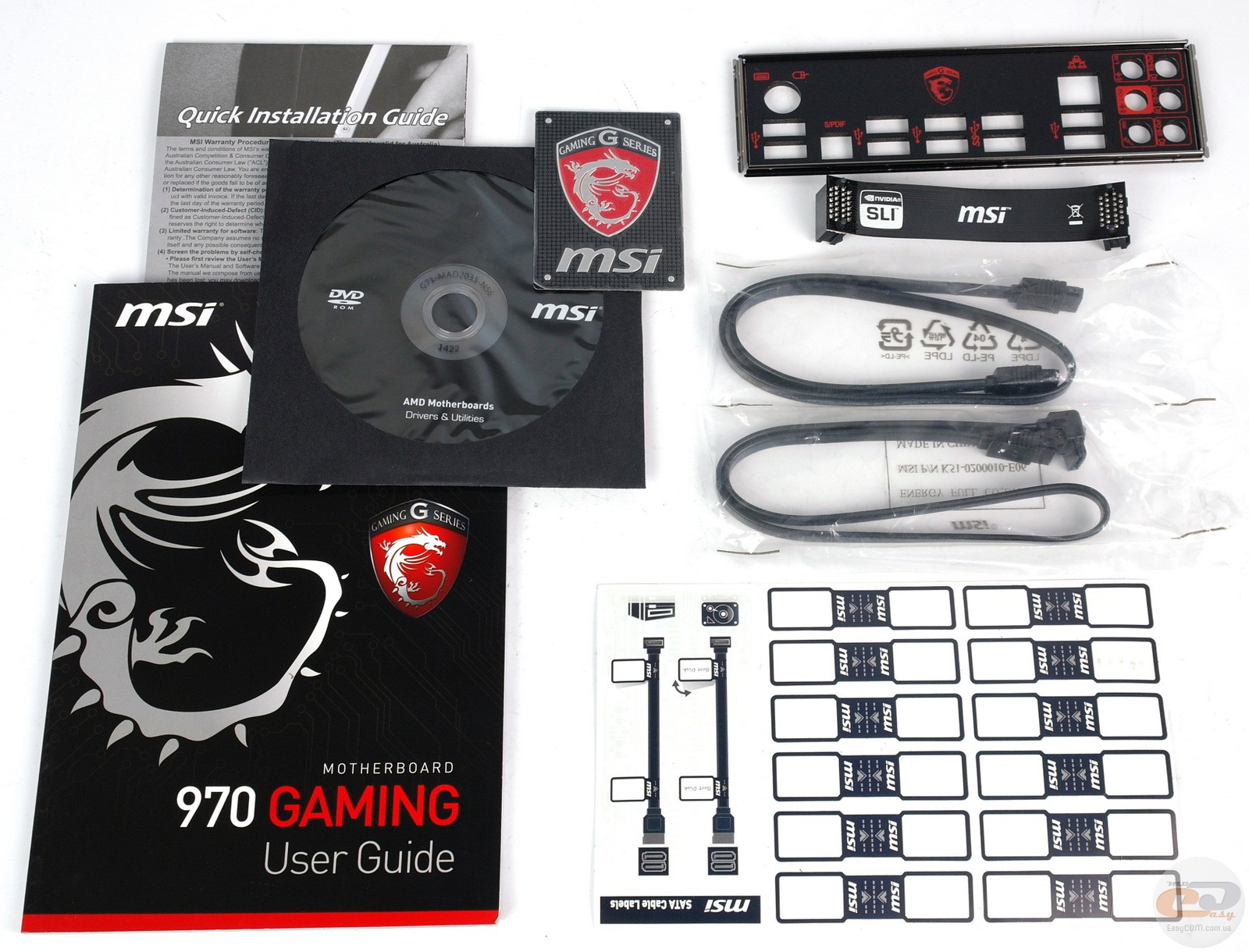 MSI 970 GAMING motherboard review and testing. GECID.com