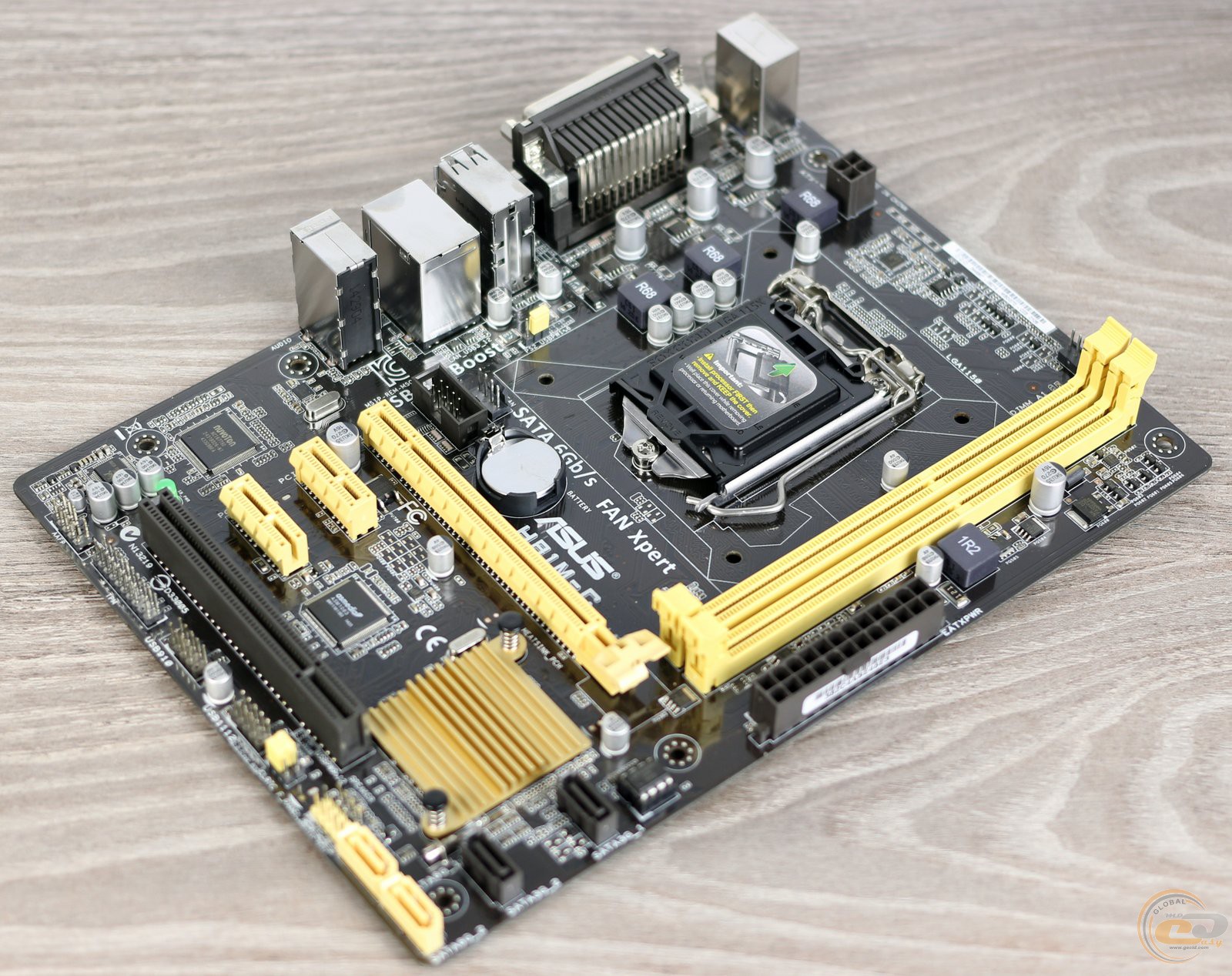 Motherboard ASUS H81M-C: review and testing. GECID.com
