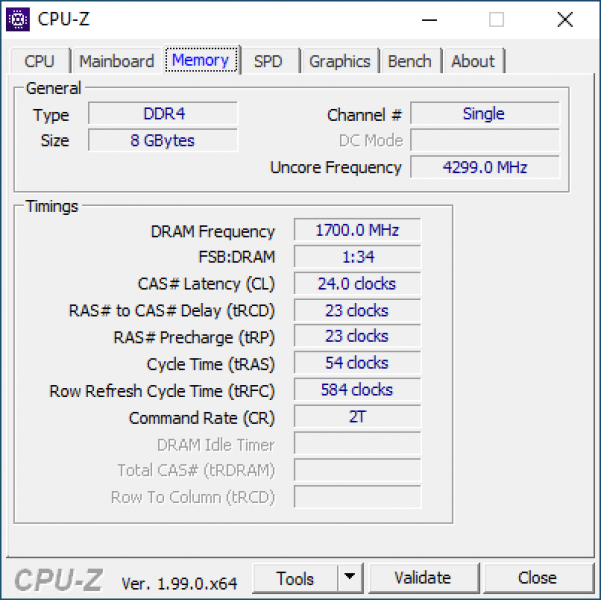 Acer HT100 DDR4 8GBgal2