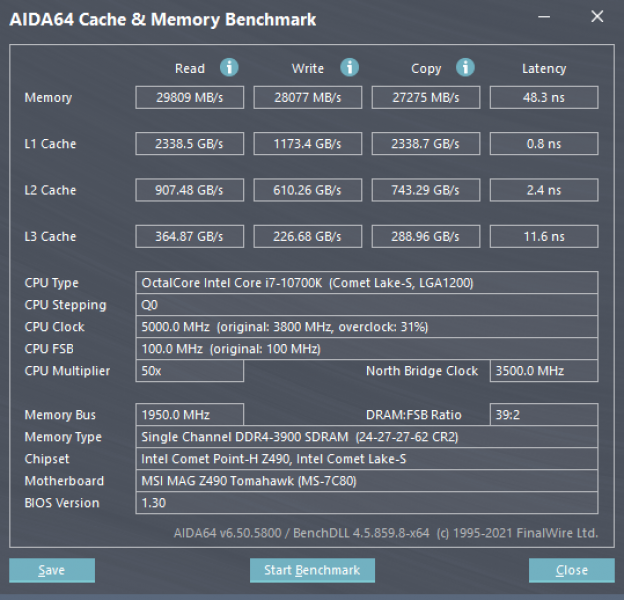 Acer HT100 DDR4 8GBgal2