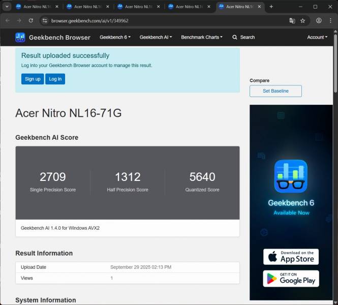 Acer NITRO Lite NL-16-71G-56P7-7