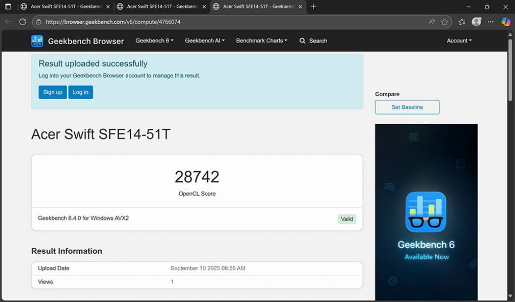 Acer Swift Edge 14 AI-8