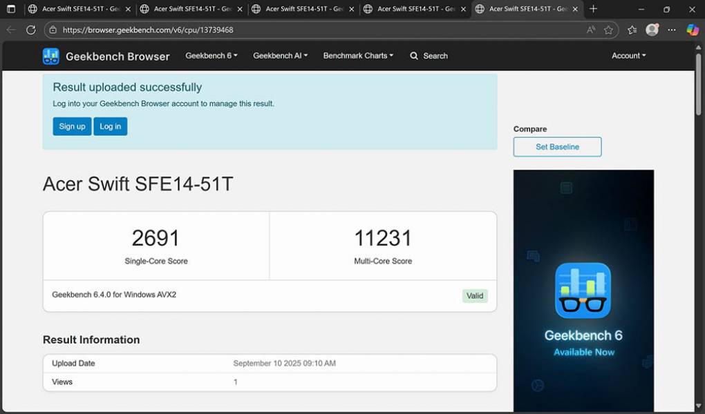 Acer Swift Edge 14 AI-8