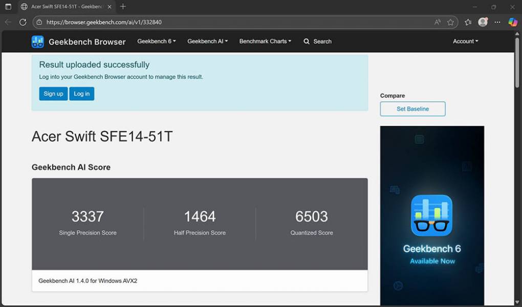 Acer Swift Edge 14 AI-8