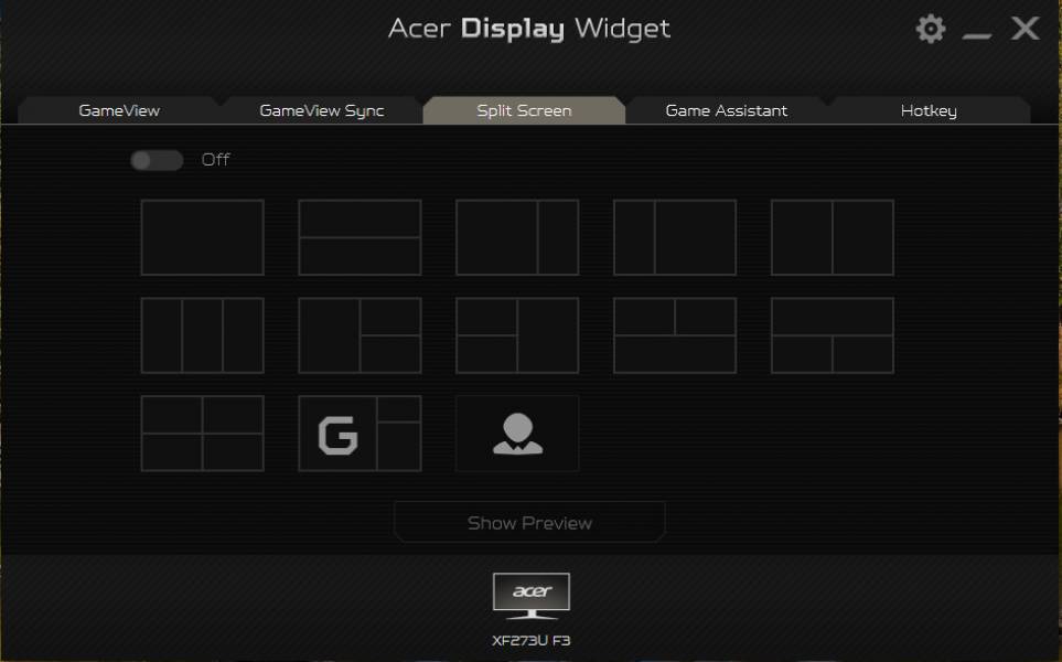 Acer XF273U F3bmiiprx-8