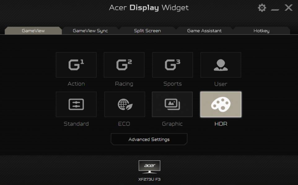 Acer XF273U F3bmiiprx-8