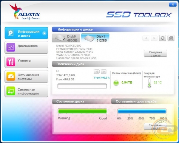 ADATA Ultimate SU800-1
