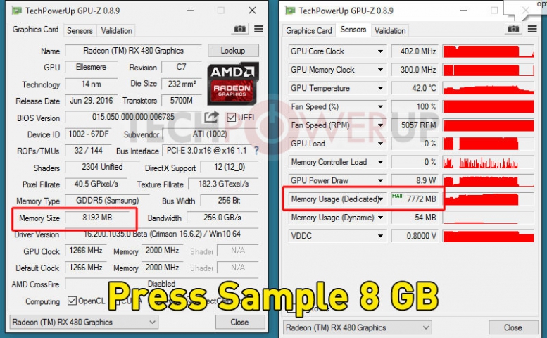 AMD Radeon RX 480 Bios