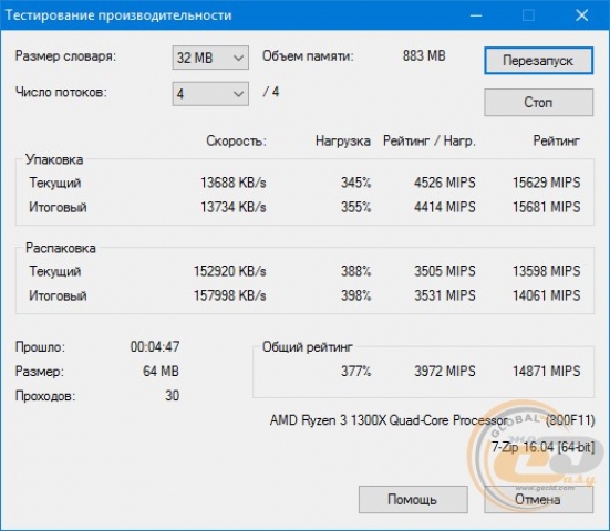 AMD Ryzen 3 1300X