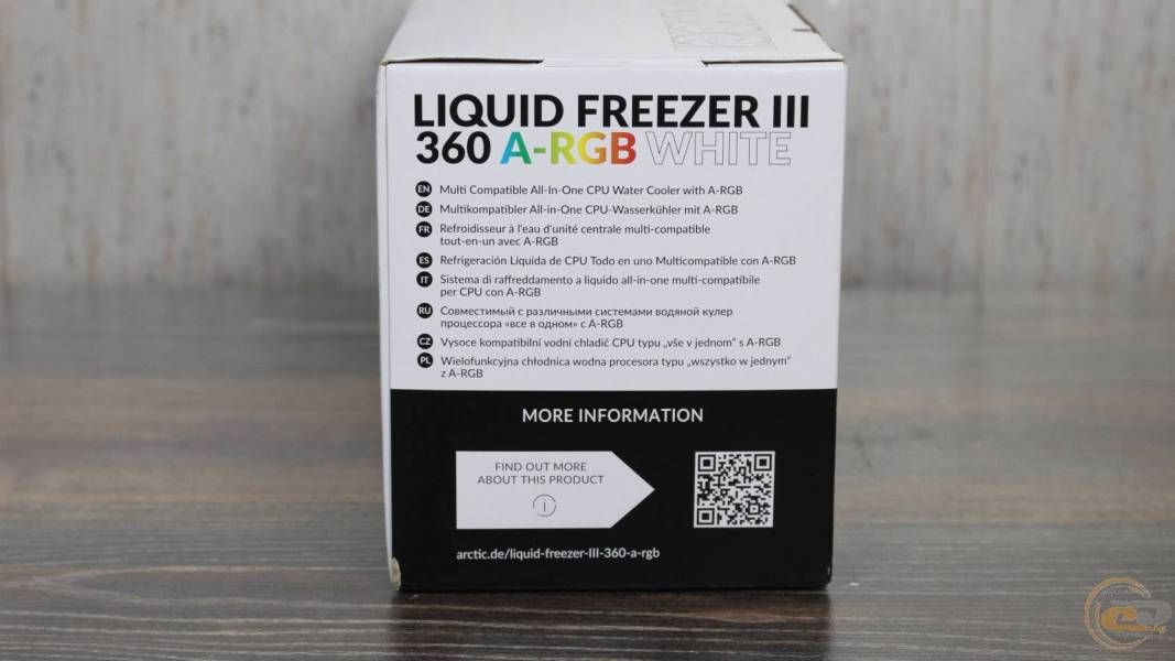 ARCTIC Liquid Freezer III 360 A-RGB