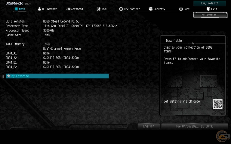 ASRock B560 Steel Legend
