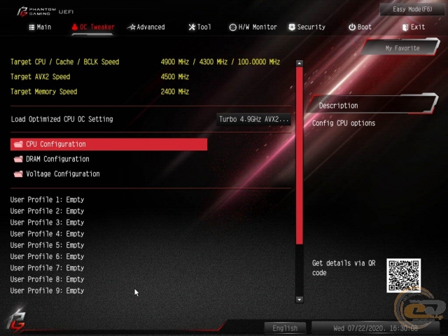 ASRock Z490 PG Velocita