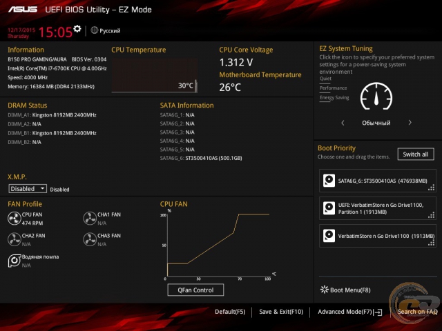 ASUS B150 PRO GAMING AURA