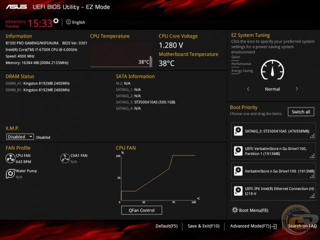 ASUS B150I PRO GAMING/WIFI/AURA