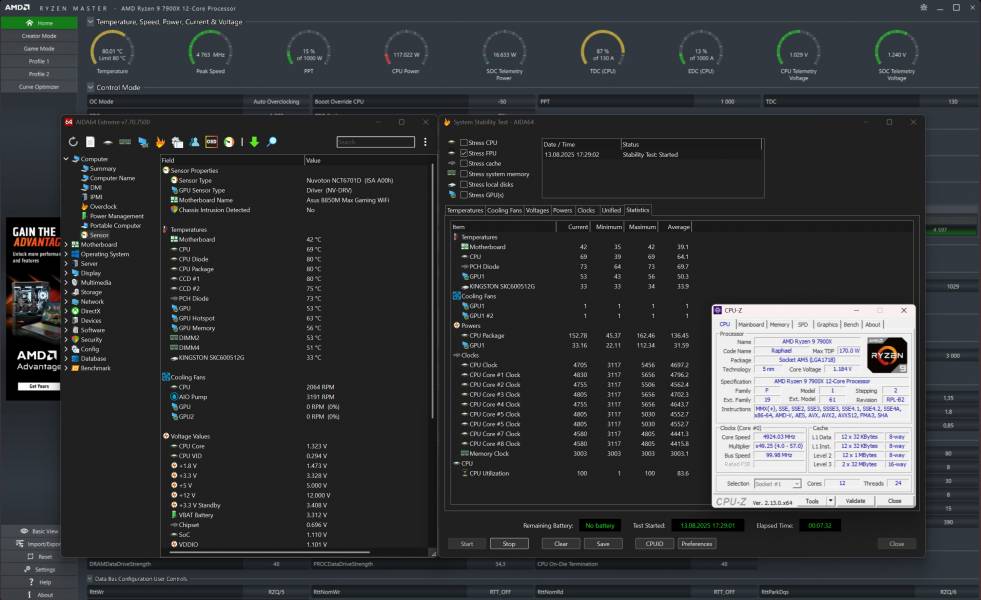 ASUS B850M MAX GAMING WIFI-6