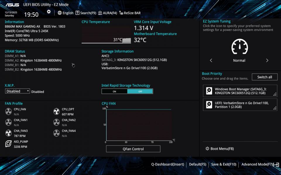 ASUS B860M MAX GAMING AX-3