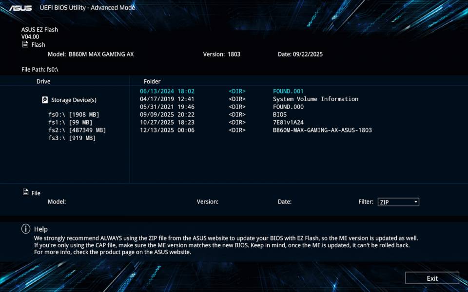 ASUS B860M MAX GAMING AX-3