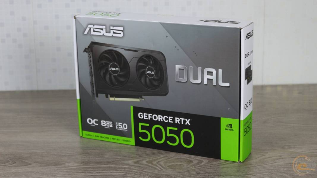 ASUS Dual GeForce RTX 5050 8GB GDDR6 OC Edition
