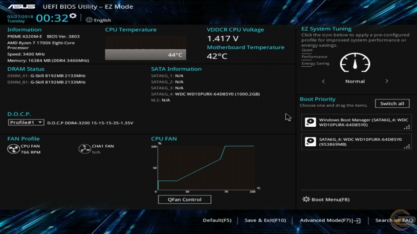 ASUS PRIME A320M-E