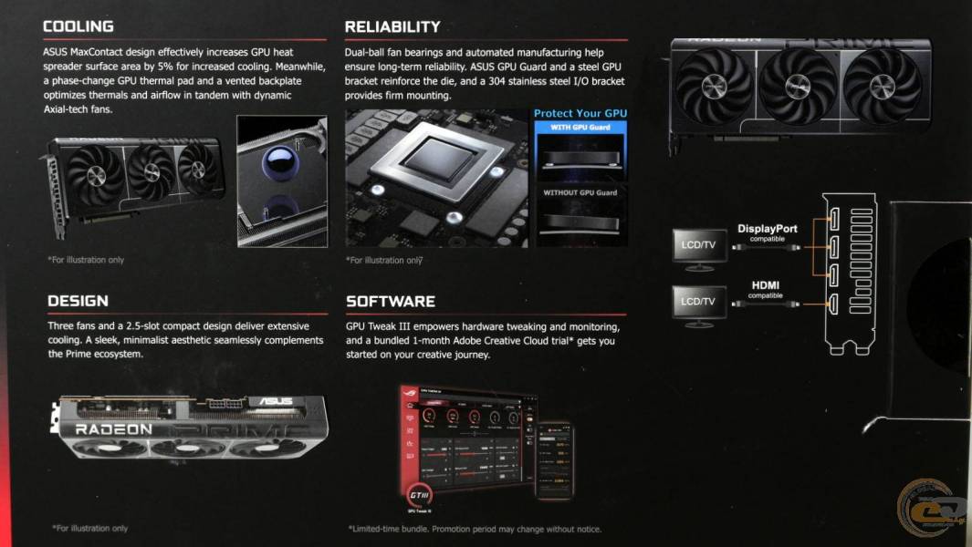 ASUS Prime Radeon RX 9070 OC Edition 16GB GDDR6