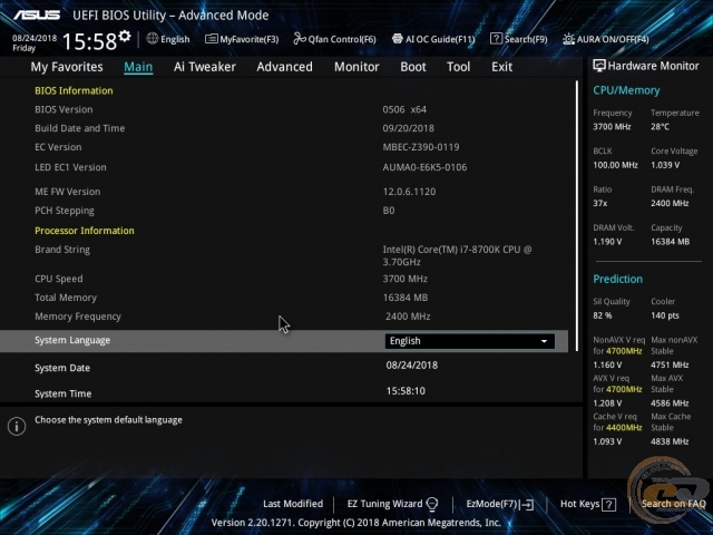 ASUS PRIME Z390-A