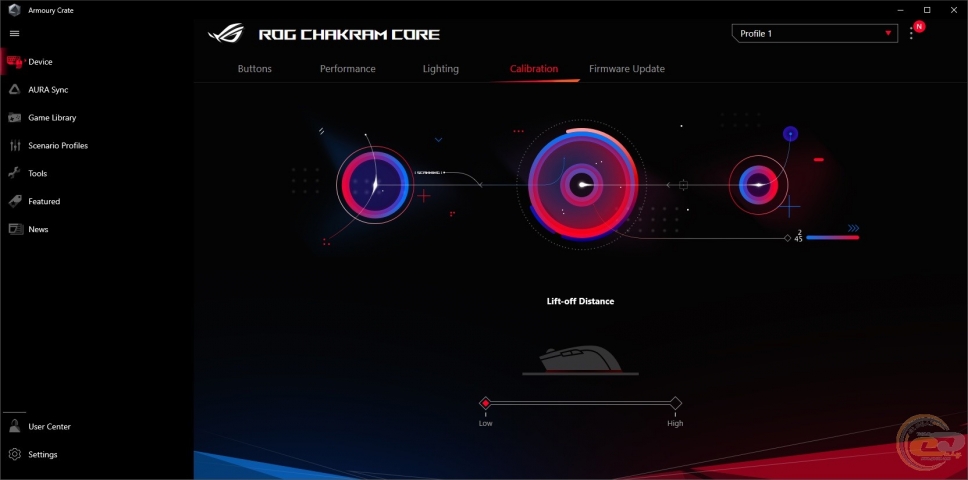 ASUS ROG Chakram Core-1