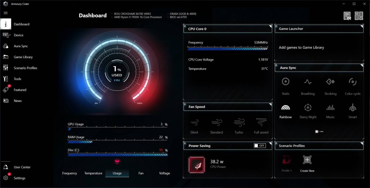 ASUS ROG CROSSHAIR X670E HERO 3