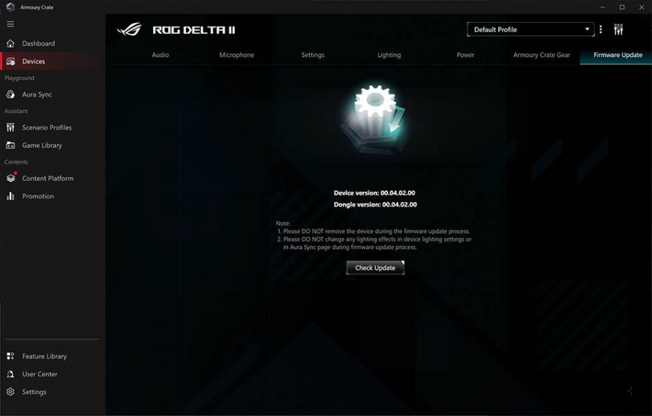 ASUS ROG Delta II-10