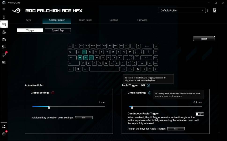 ASUS ROG Falchion Ace HFX-11