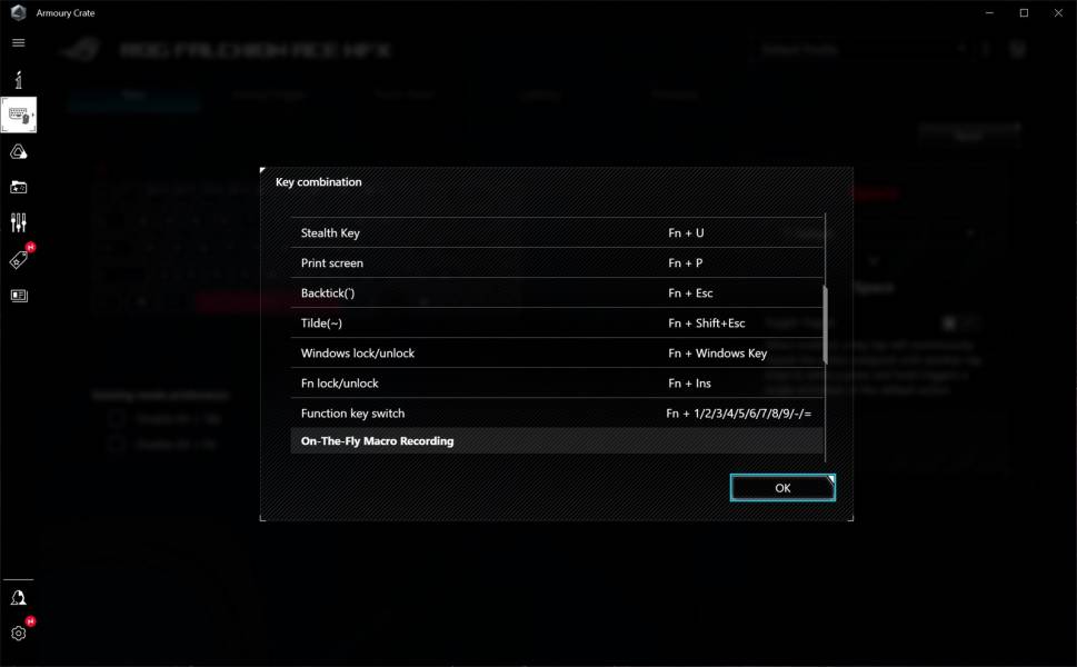 ASUS ROG Falchion Ace HFX-11