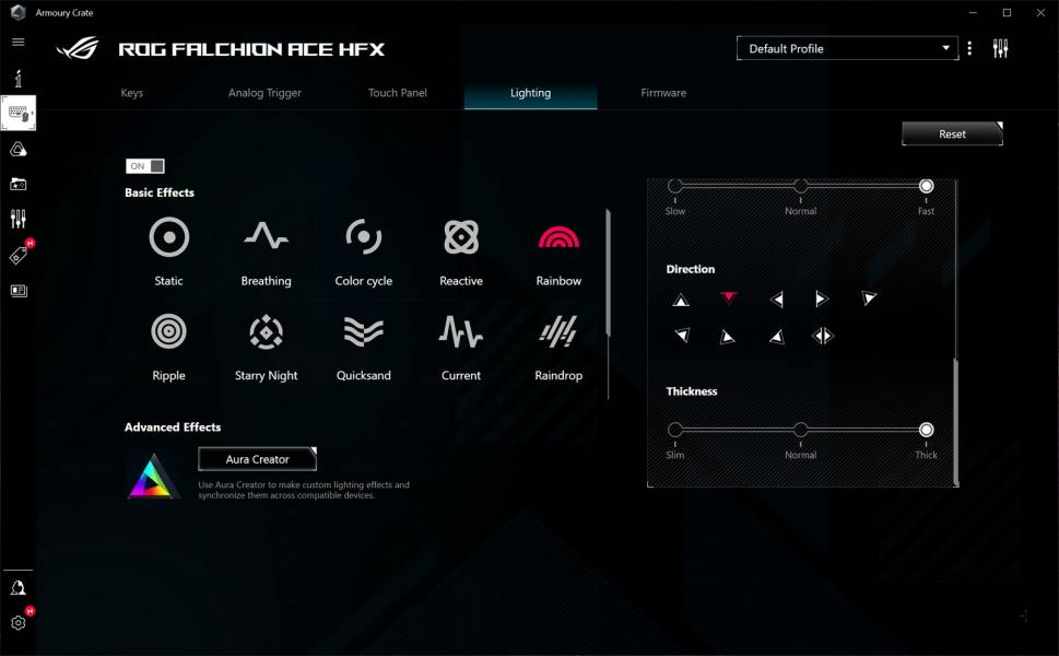 ASUS ROG Falchion Ace HFX-11