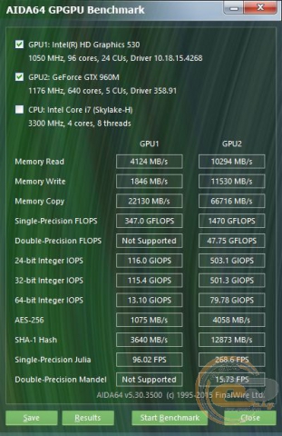 ASUS ROG GL552VW bench