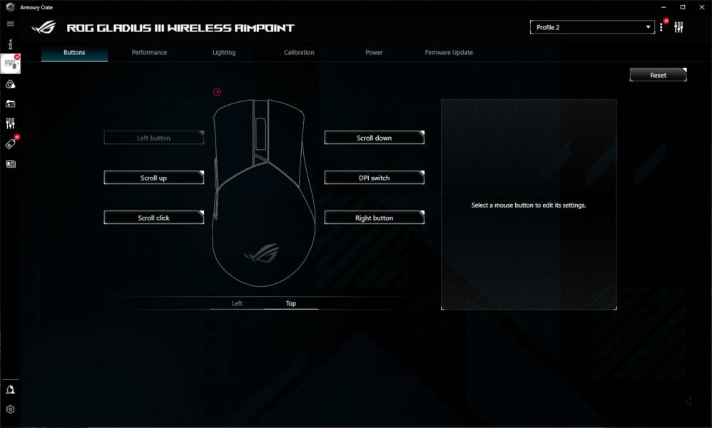 ASUS ROG Gladius III Wireless AimPoint4