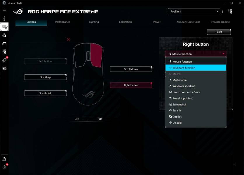 ASUS ROG Harpe Ace Extreme-7