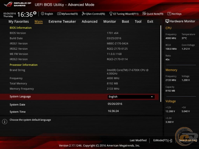 ASUS ROG MAXIMUS VIII EXTREME/ASSEMBLY