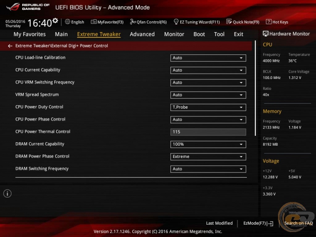 ASUS ROG MAXIMUS VIII EXTREME/ASSEMBLY