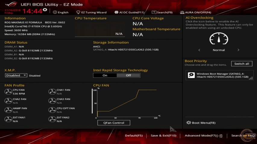 ASUS ROG MAXIMUS XI FORMULA-1