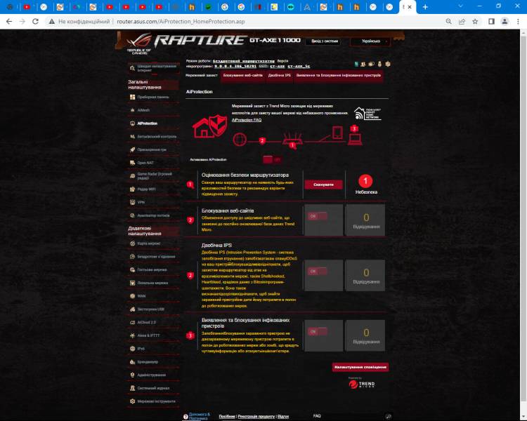 ASUS ROG Rapture GT-AXE1106