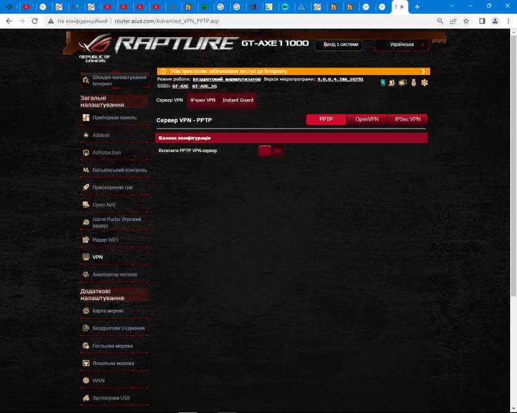 ASUS ROG Rapture GT-AXE1106