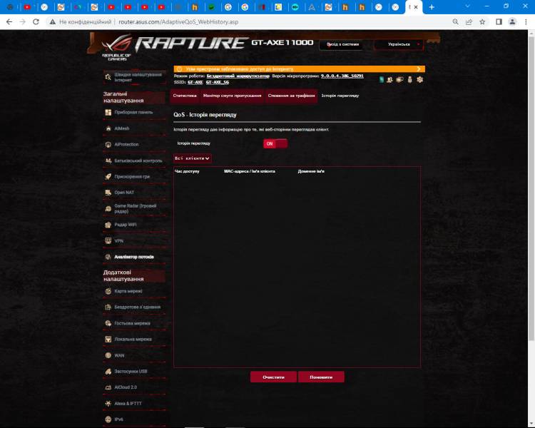 ASUS ROG Rapture GT-AXE1106