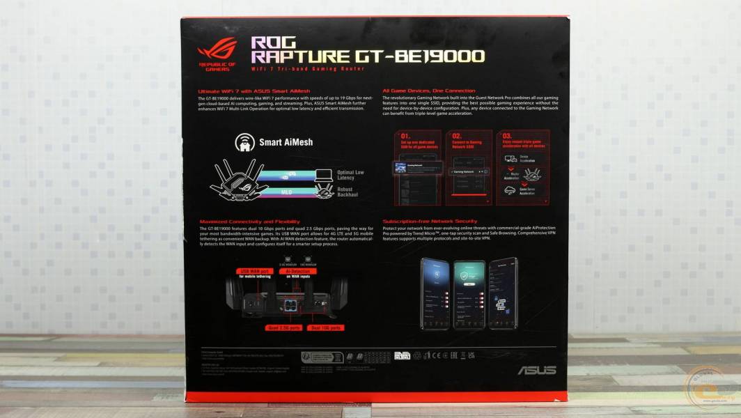 ASUS ROG Rapture GT-BE19000-1