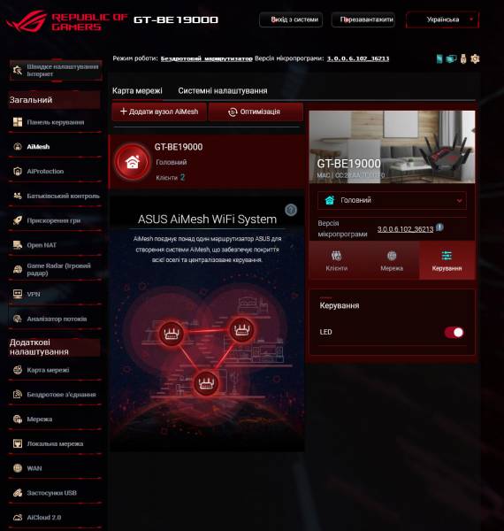 ASUS ROG Rapture GT-BE19000-6