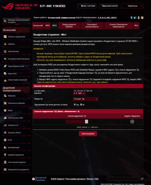 ASUS ROG Rapture GT-BE19000-6