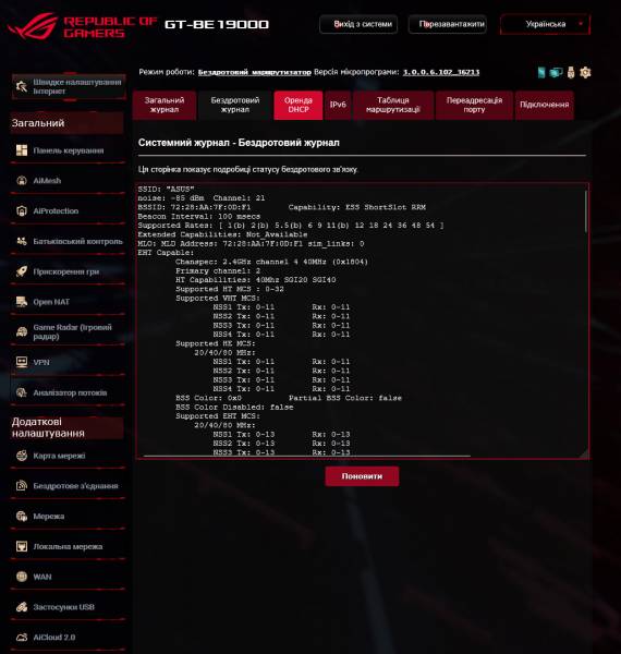 ASUS ROG Rapture GT-BE19000-6