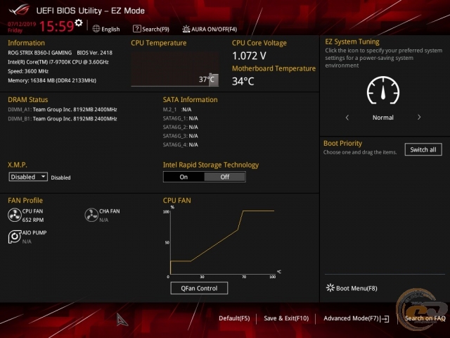 ASUS ROG STRIX B360-I GAMING