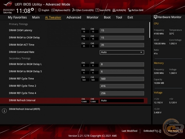 ASUS ROG STRIX B560-A GAMING WIFI