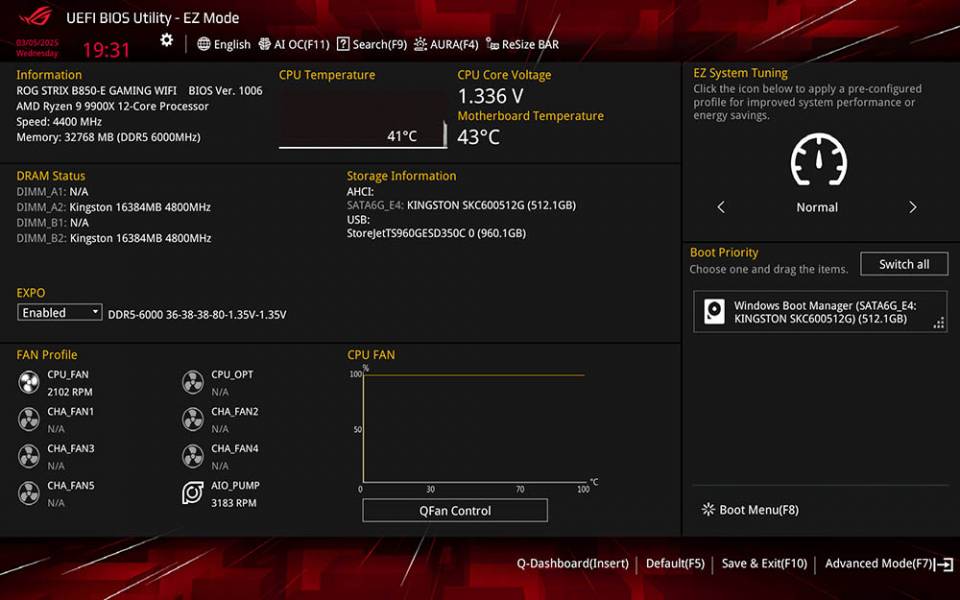 ASUS ROG STRIX B850-E GAMING WIFI-4