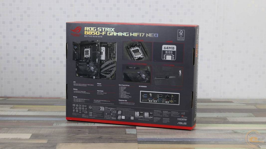 ASUS ROG STRIX B850-F GAMING WIFI7 NEO-1