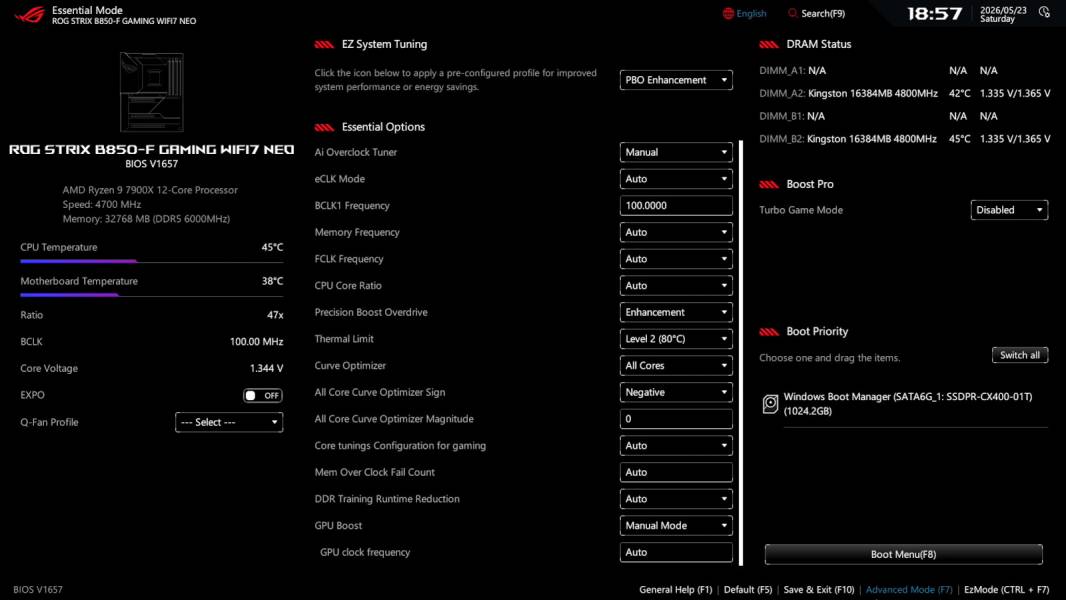 ASUS ROG STRIX B850-F GAMING WIFI7 NEO-6