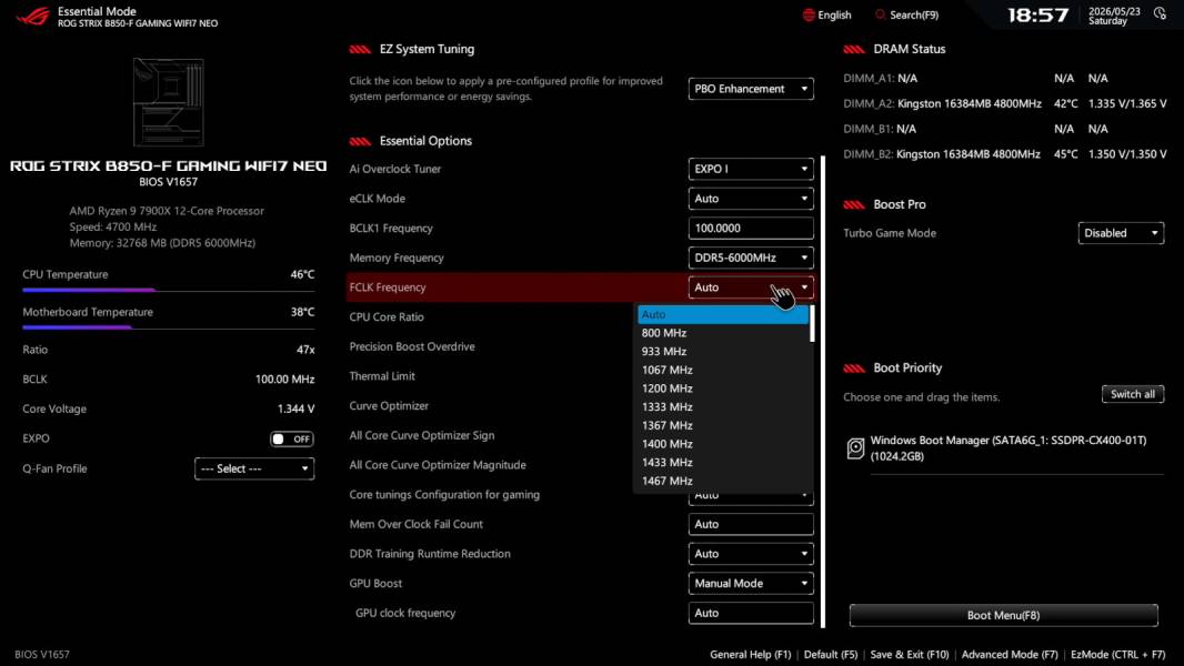 ASUS ROG STRIX B850-F GAMING WIFI7 NEO-6